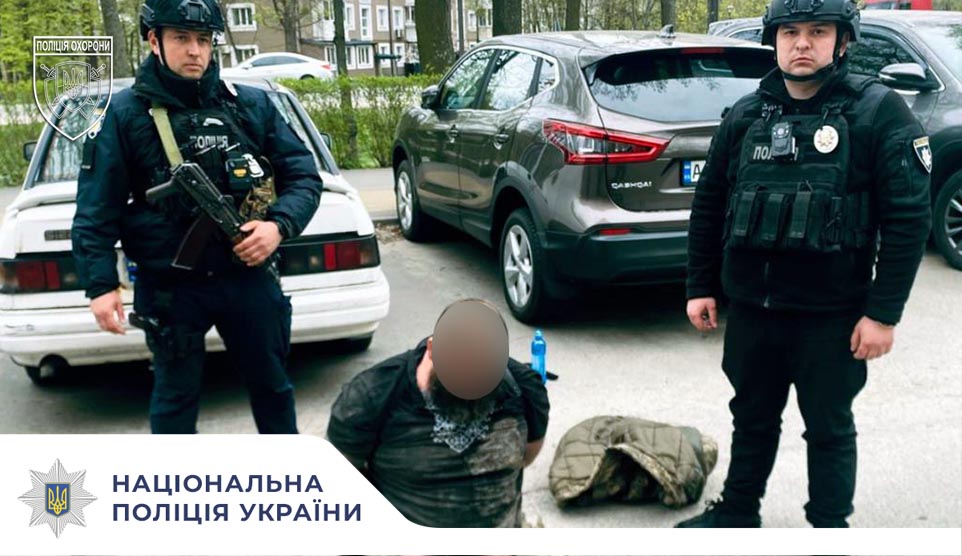 Поліція Київщини затримала чоловіка, який здійснив стрілянину у Бучанському районі