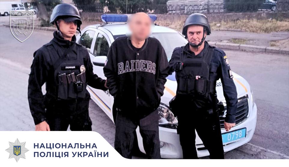 Сигнал «Тривога» спрацював вчасно: поліція охорони затримала зловмисника у Нововолинську